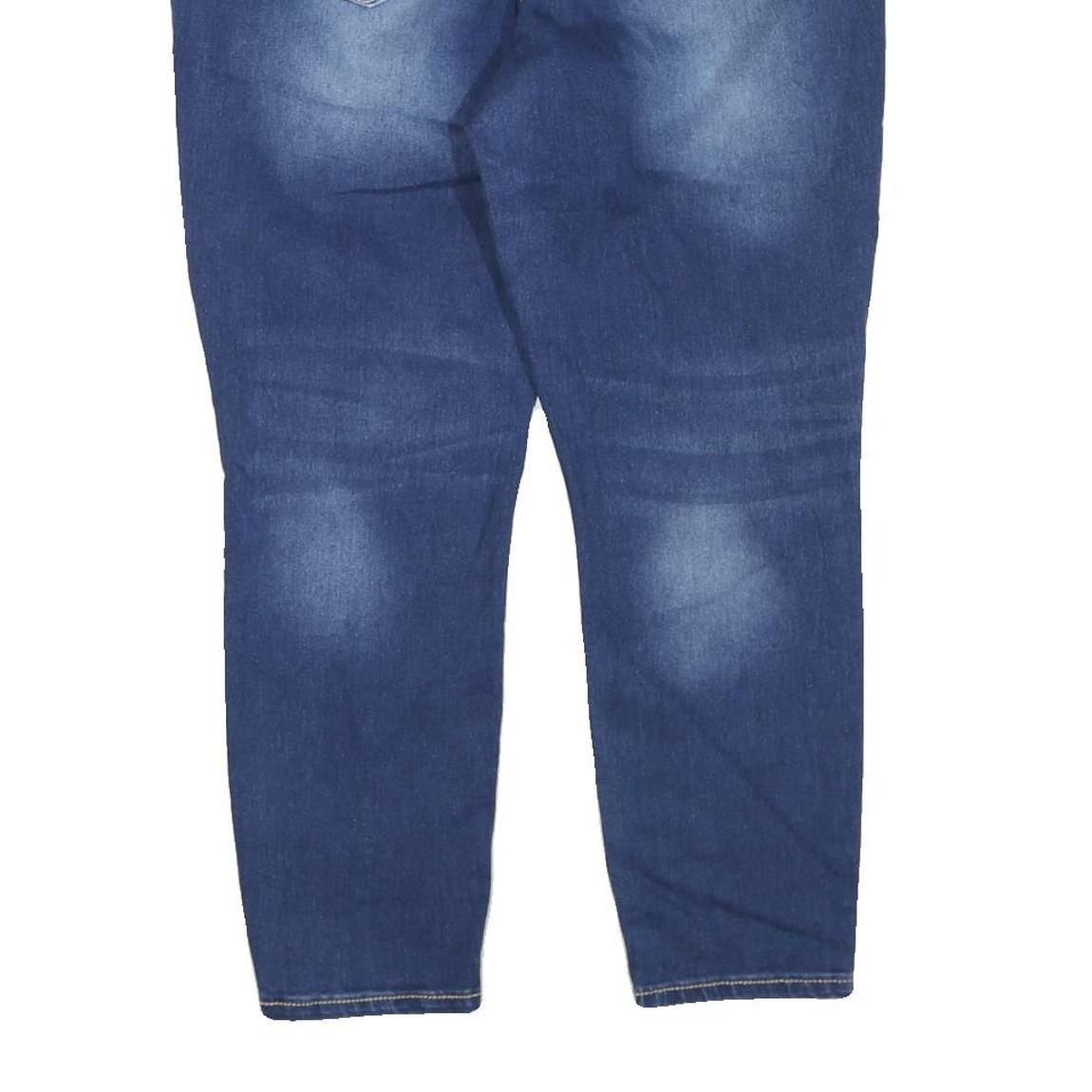 HYDRAULIC Womens Regular Blue Skinny Denim Medium W34 L27 Embroidered Pockets