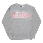 MV SPORT University Of Indianapolis Mens Sweatshirt Grey USA M