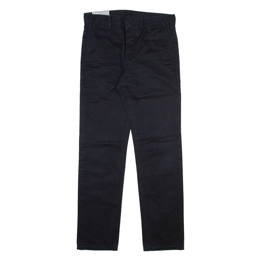 LEVI'S Mens Trousers Black Slim Straight W31 L32