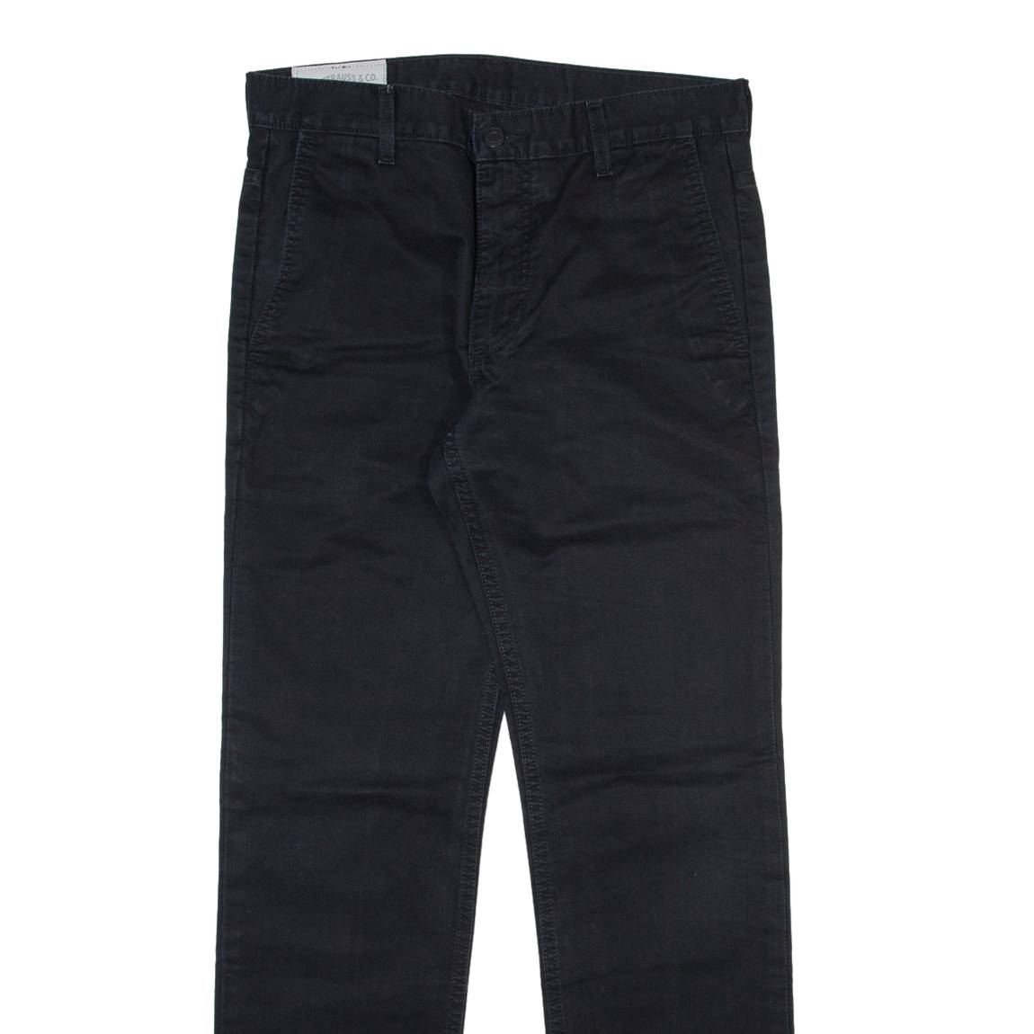 LEVI'S Mens Trousers Black Slim Straight W31 L32