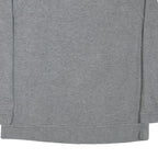 NIKE Womens Grey Crew Neck L Cotton Blend Sweatshirt Pullover Sports Casual