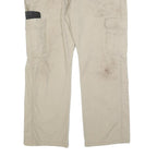 DICKIES Mens Beige Cotton Blend Regular Fit Straight Leg Trousers W36 L30