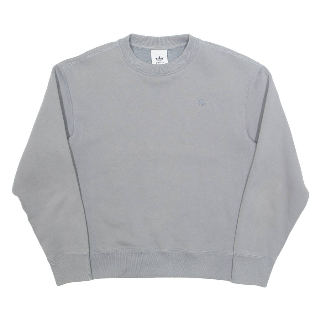 ADIDAS Mens Sweatshirt Grey S