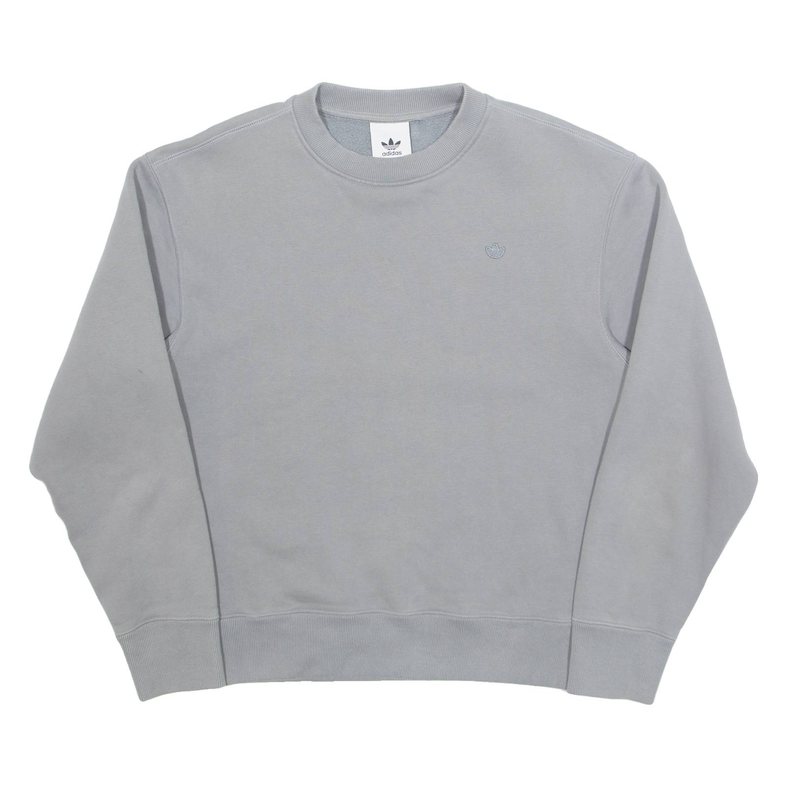ADIDAS Mens Sweatshirt Grey S