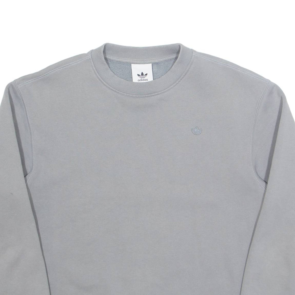 ADIDAS Mens Sweatshirt Grey S