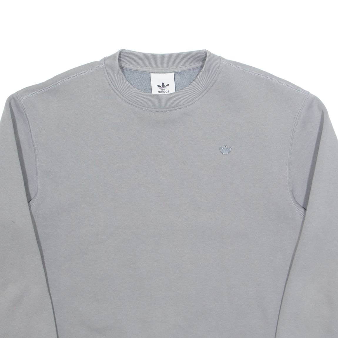 ADIDAS Mens Sweatshirt Grey S