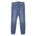 TRUE RELIGION Womens Slim Blue Denim Jeans W28 L28 Zip Pocket Detail Stylish