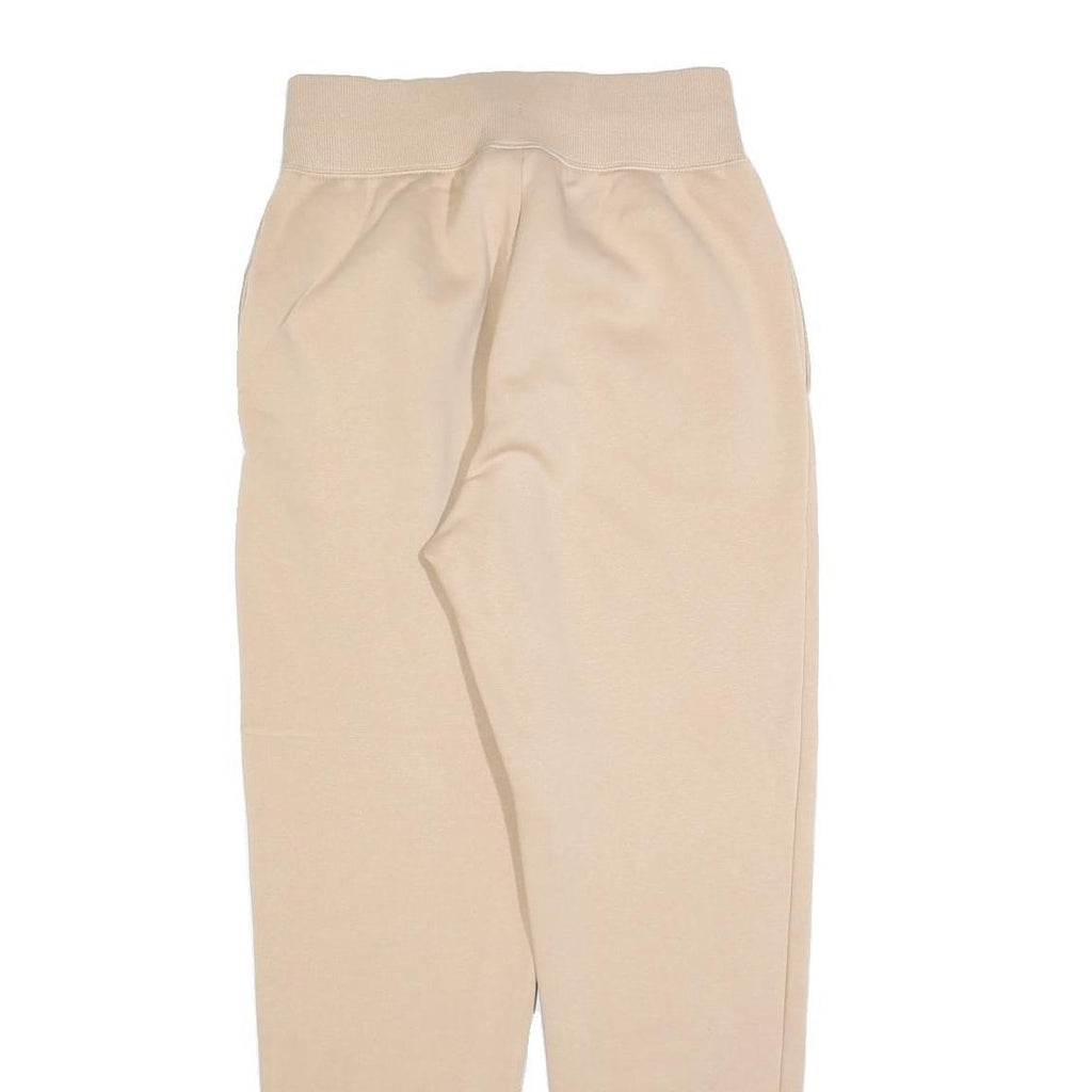 NIKE Womens Joggers Beige S W26 L30 Slim Tapered Cotton Blend Casual Comfort
