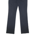 DICKIES Womens Regular Fit Navy Blue Cotton Blend Trousers W30 L32 Casual