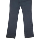 DICKIES Womens Regular Fit Navy Blue Cotton Blend Trousers W30 L32 Casual