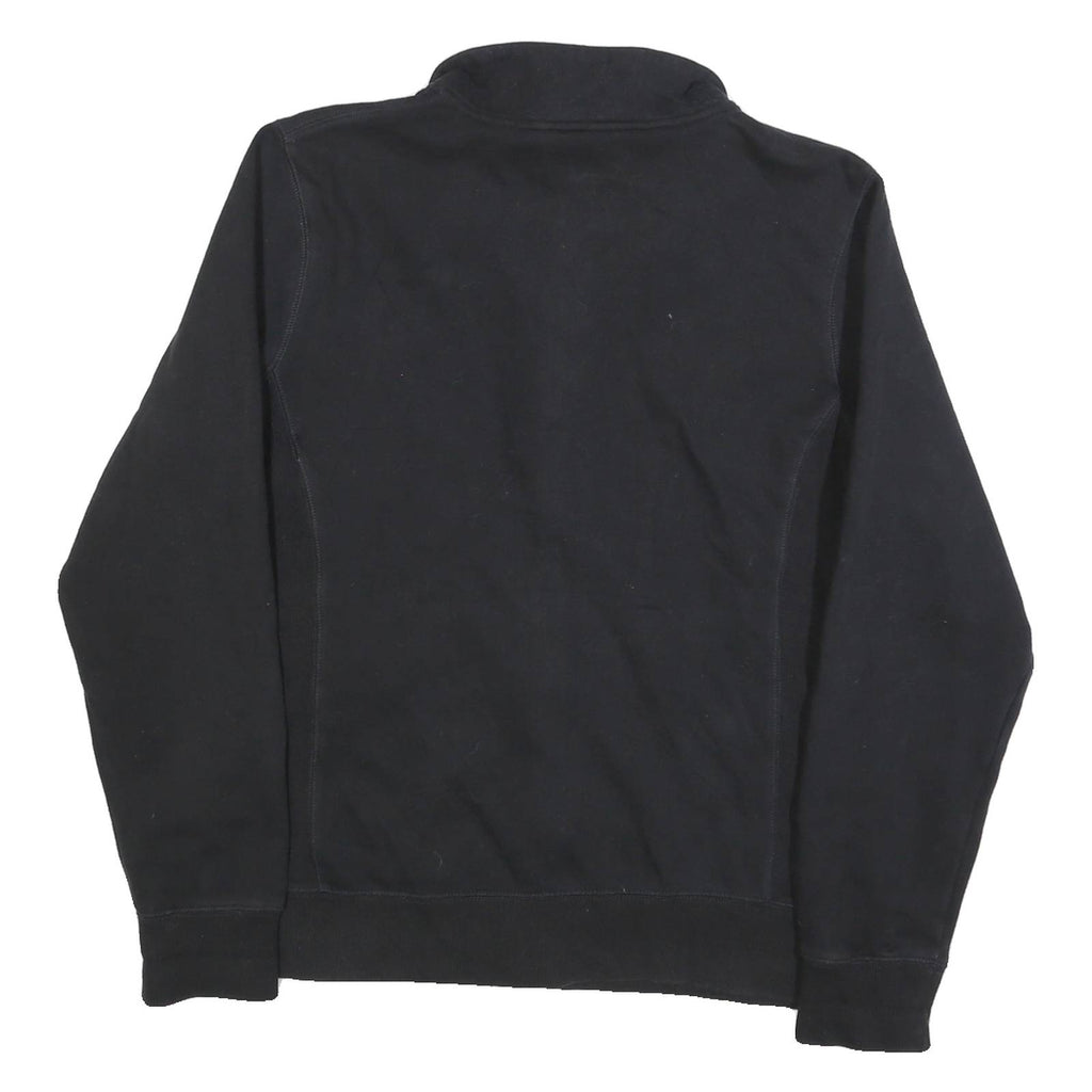 FILA Womens Black Zip Jacket XL Cotton Blend Plain Casual Sportswear