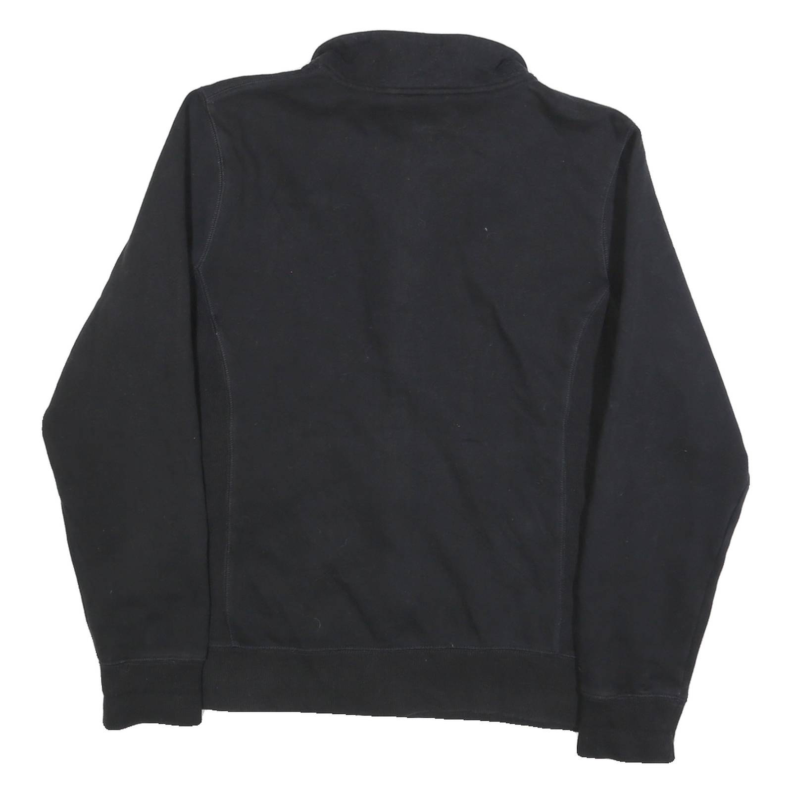 FILA Womens Black Zip Jacket XL Cotton Blend Plain Casual Sportswear