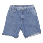 WRANGLER Mens Denim Blue Casual Shorts XL W32 Cotton Blend Relaxed Fit