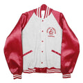 WINDLESS Mens Red & White Heritage Christian Conquerors Button Jacket L