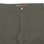 DICKIES Mens Cargo Green XL W38 Cotton Blend Workwear Pockets Shorts