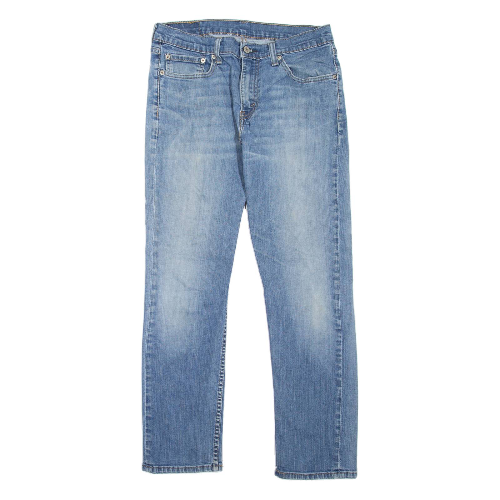 LEVI'S 511 Jeans Mens Blue Slim Straight Stone Wash W28 L27