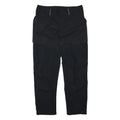 ON CLOUD Mens Black Regular Fit Straight Leg Trousers W38 L32 Casual Outdoor