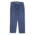 WRANGLER Mens Jeans Blue Relaxed Straight Denim Medium W36 L32 Classic Vintage