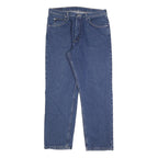 WRANGLER Mens Jeans Blue Relaxed Straight Denim Medium W36 L32 Classic Vintage