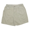 LEE Womens Shorts Beige Casual Plain M W30 Elastic Waist Relaxed Fit