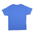 STARTER Mens Blue Super Bowl Graphic T-Shirt L Short Sleeve Crew Neck NFL