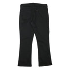 LEVI'S Womens Regular Black Denim Jeans W32 L28 Classic Zip Closure Comfortable