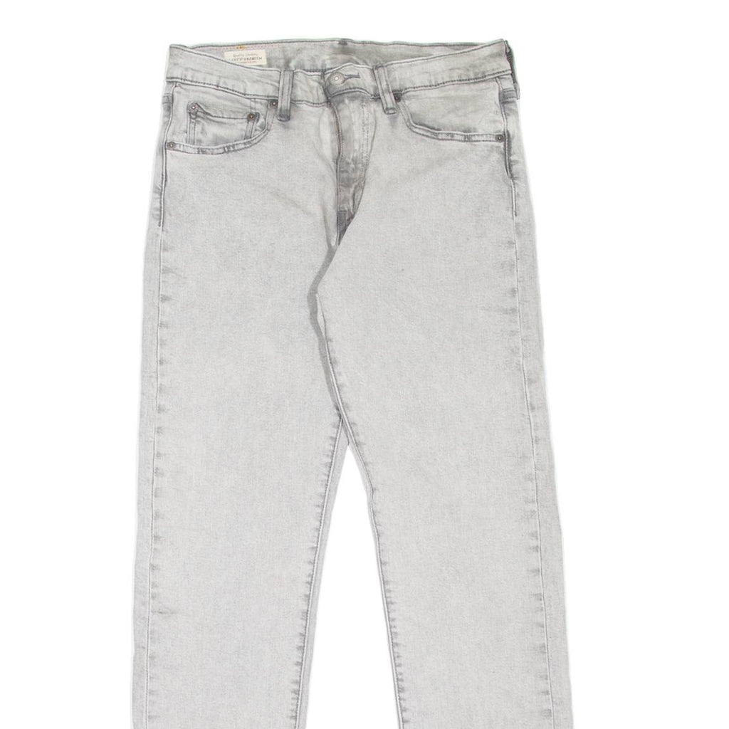 LEVI'S 502 Jeans BIG E Mens Grey Regular Tapered W30 L32