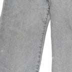 LEVI'S 512 BIG E Mens Slim Skinny Grey Denim Rinse W33 L32 Zip Cotton Blend