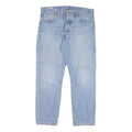 LEVI'S 501 Mens Jeans Blue Slim Straight Denim Medium W33 L27 Classic Denim