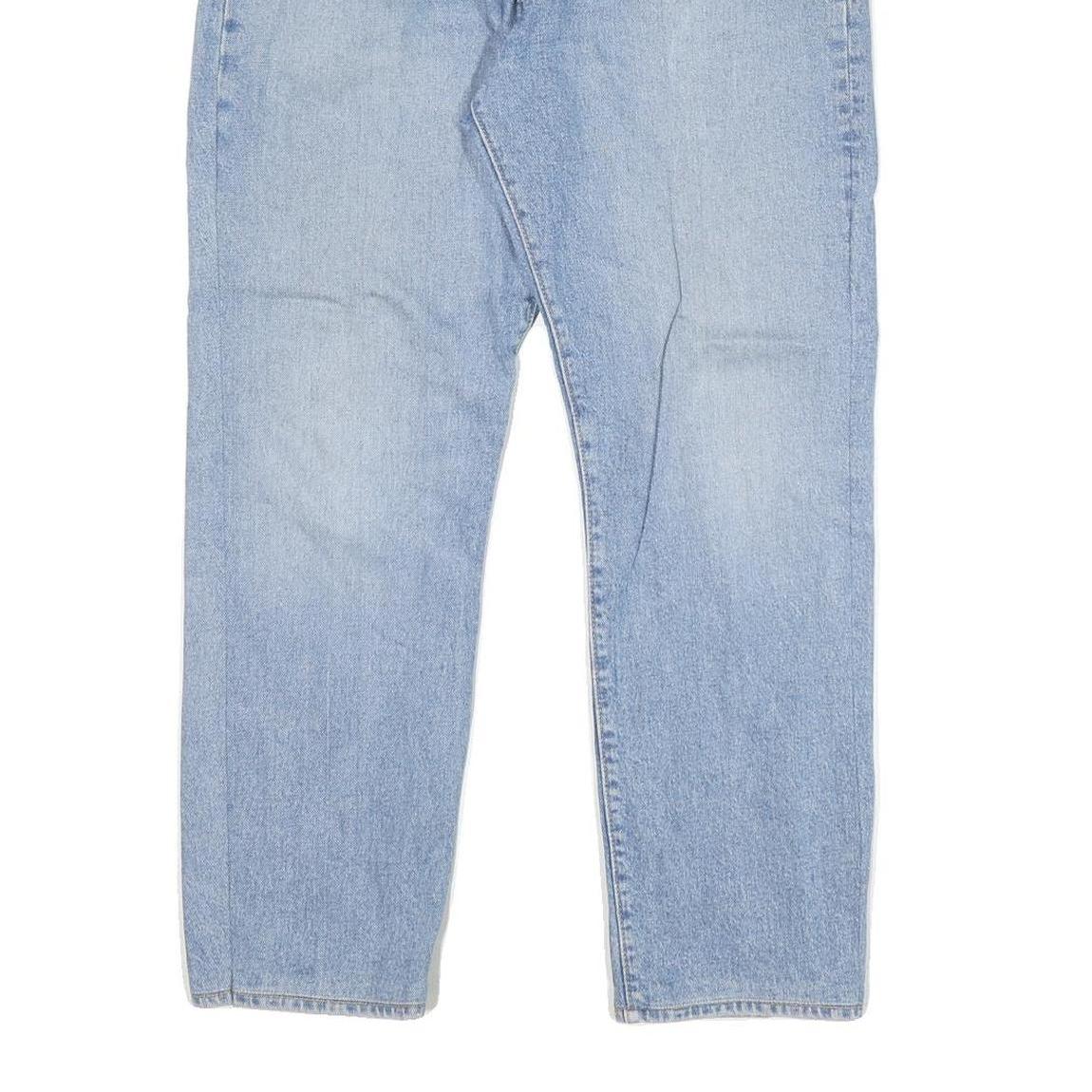 LEVI'S 501 Mens Jeans Blue Slim Straight Denim Medium W33 L27 Classic Denim