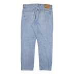 LEVI'S 501 Mens Jeans Blue Slim Straight Denim Medium W33 L27 Classic Denim