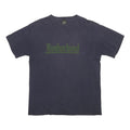 TIMBERLAND Mens Navy Blue Graphic T-Shirt M Short Sleeve Crew Neck Logo Print