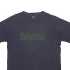 TIMBERLAND Mens Navy Blue Graphic T-Shirt M Short Sleeve Crew Neck Logo Print
