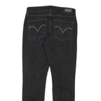 LEVI'S Womens Black Slim Skinny Denim Dark W27 L28 Stretch Cotton Blend Jeans