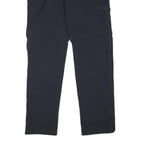 TREVOLUTION Mens Polyester Blend Navy Regular Zip Trousers W34 L30 Outdoor