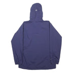 BERGHAUS Womens Navy Blue Outdoor Jacket UK 14 Synthetic Zip Hooded Plain
