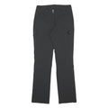 MAMMUT Womens Polyamide Blend Black Regular Straight Trousers W28 L31 Outdoor