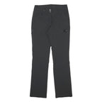 MAMMUT Womens Polyamide Blend Black Regular Straight Trousers W28 L31 Outdoor