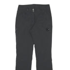 MAMMUT Womens Polyamide Blend Black Regular Straight Trousers W28 L31 Outdoor
