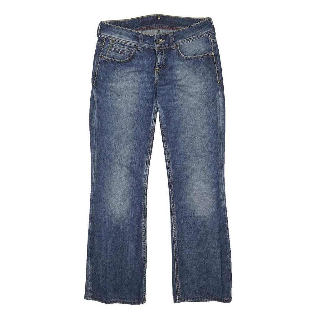 TOMMY HILFIGER Womens Jeans Blue Regular Straight Denim Light W30 L29 Stylish