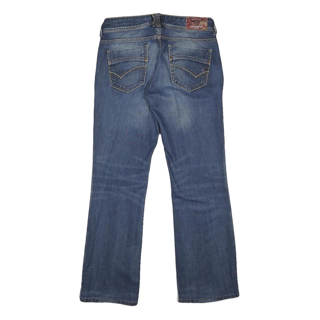 TOMMY HILFIGER Womens Jeans Blue Regular Straight Denim Light W30 L29 Stylish