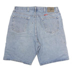 WRANGLER Mens Denim Blue Cotton Shorts XL W38 Casual Workwear Relaxed Fit