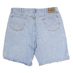 WRANGLER Mens Denim Blue Casual Shorts XL W40 Classic Fit Cotton Summer