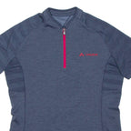 Cycling Mens Jersey Blue 1/4 Zip XS
