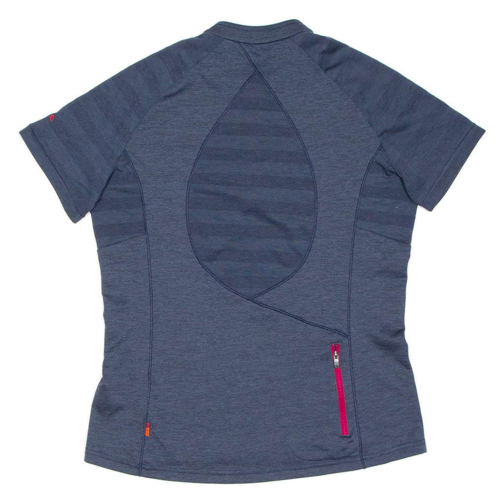 Cycling Mens Jersey Blue 1/4 Zip XS