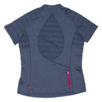 Cycling Mens Jersey Blue 1/4 Zip XS