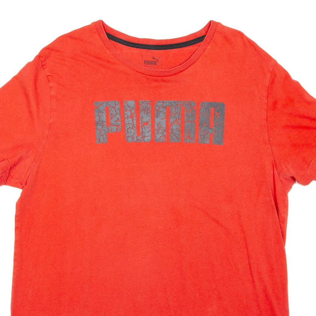 PUMA Mens T-Shirt Red XL