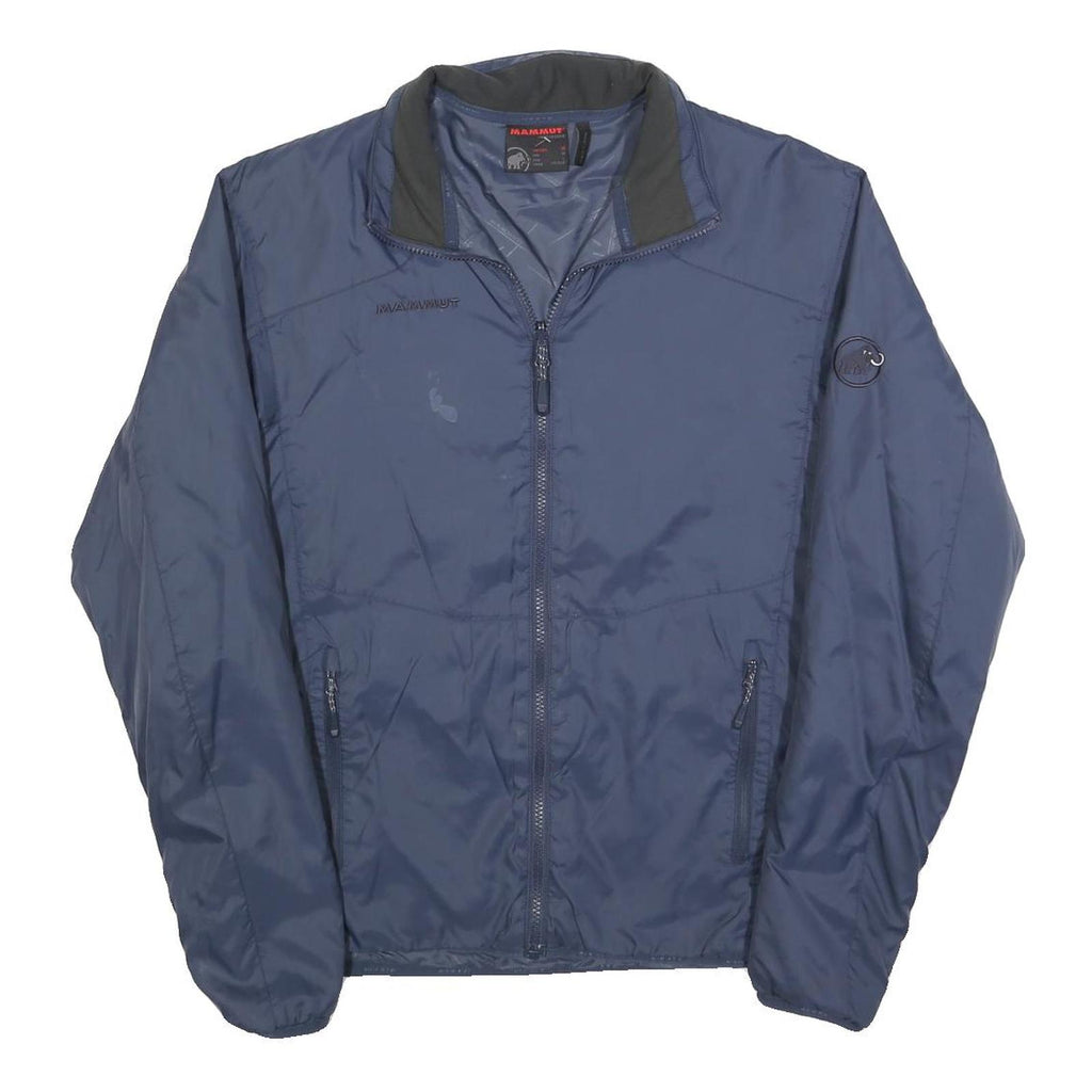 MAMMUT Womens Blue Lightweight Polyester Blend Jacket M Outdoor Zip
