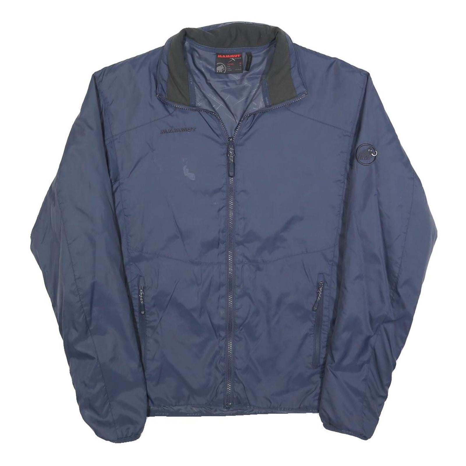 MAMMUT Womens Blue Lightweight Polyester Blend Jacket M Outdoor Zip