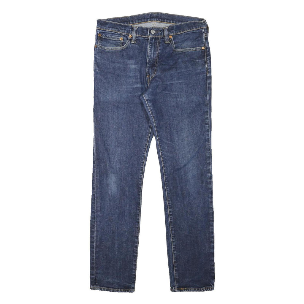 LEVI'S 511 Mens Jeans Blue Slim Skinny Denim Medium W32 L30 Stylish Zip